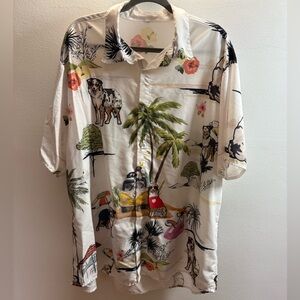 Australian Shepard Dog Hawaiian Shirt 2XL